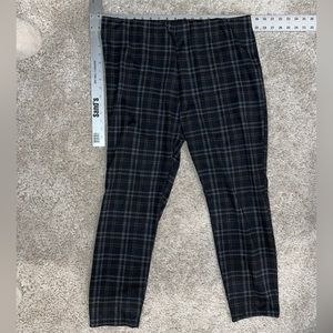 Plaid cropped leggings by Wild Fable